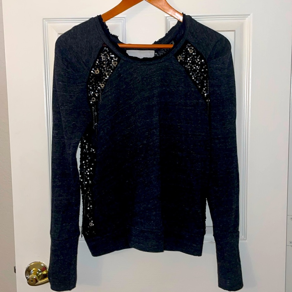 Sweater with embellishments